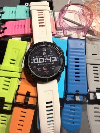 Used Garmin fenix 6X pro bike