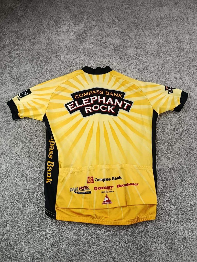 Used radere maillot velo homme taille xl -36 7496 cyclisme route respirant Elephant Rock Subaru bike — image 5 of 6