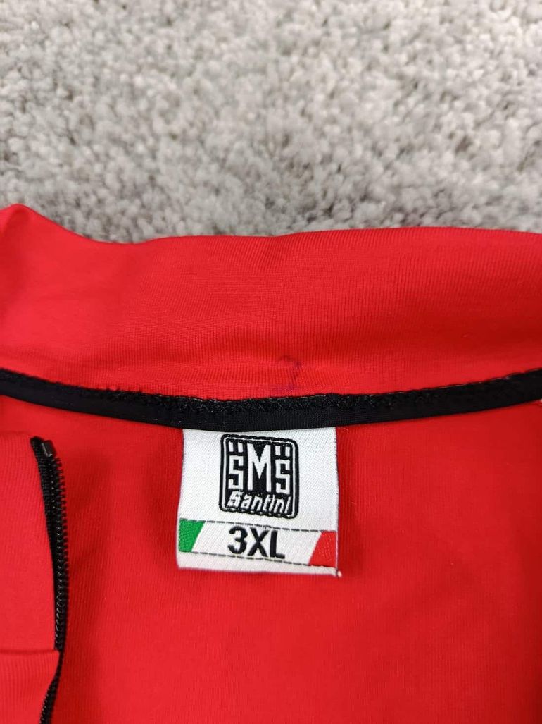 Použité Santini maillot velo femme taille xxxl -34 7836 cyclisme route température fraiche bike — obrázek 3 z 7