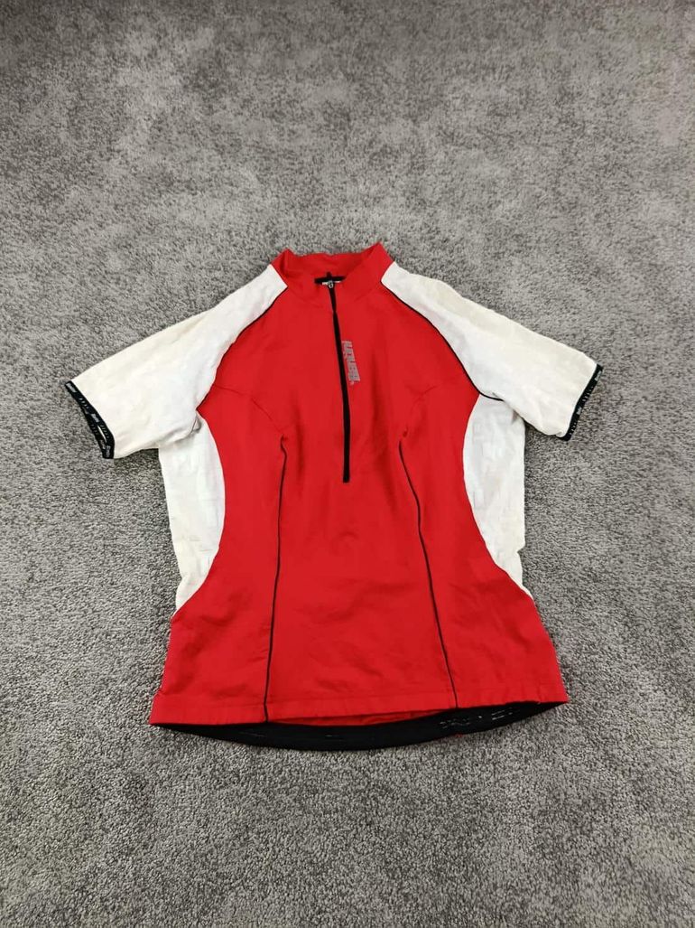 Použité Santini maillot velo femme taille xxxl -34 7836 cyclisme route température fraiche bike — obrázek 1 z 7