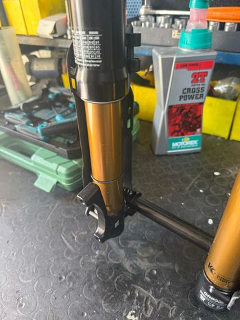 Used Fox Podium Factory 170mm Inverted Fork 2026 bike