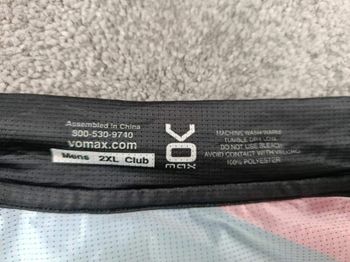 Used Vomax maillot velo homme taille xxl -32 7488 cyclisme route respirant bike — image 3 of 5