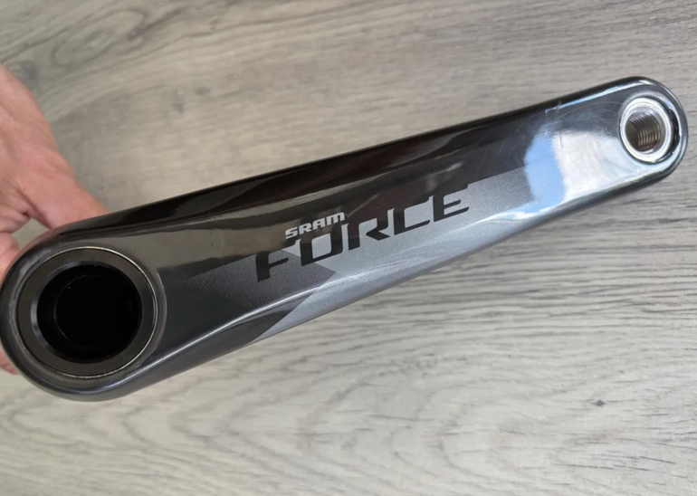 Used Sram Force D1 AXS DUB Power Meter Crankset 48/35T bike — image 4 of 5