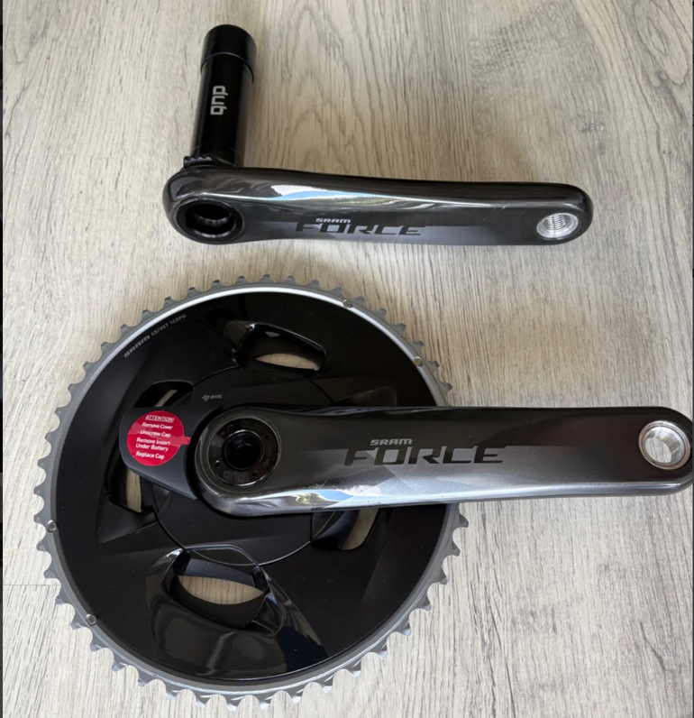 Used Sram Force D1 AXS DUB Power Meter Crankset 48/35T bike — image 1 of 5