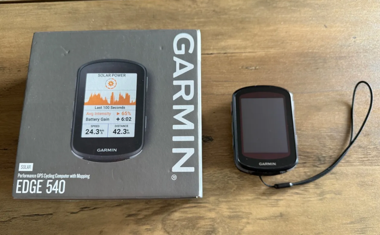 Used Garmin Edge 540 Solar GPS Cycling Computer bike — image 1 of 3