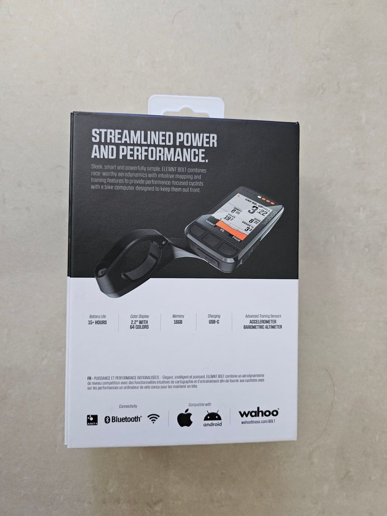 Used Wahoo ELEMNT BOLT GPS Bike Computer bike — image 2 of 5