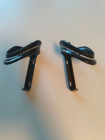 Brugt Campagnolo Super Record Bottle Cages 2x bike — billede 2 af 6