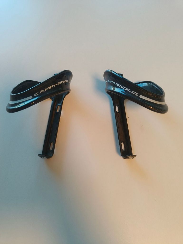 Brugt Campagnolo Super Record Bottle Cages 2x bike — billede 2 af 6