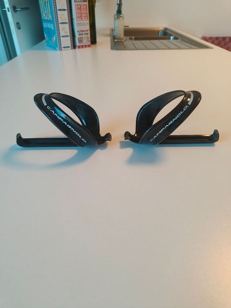 Brugt Campagnolo Super Record Bottle Cages 2x bike — billede 1 af 6