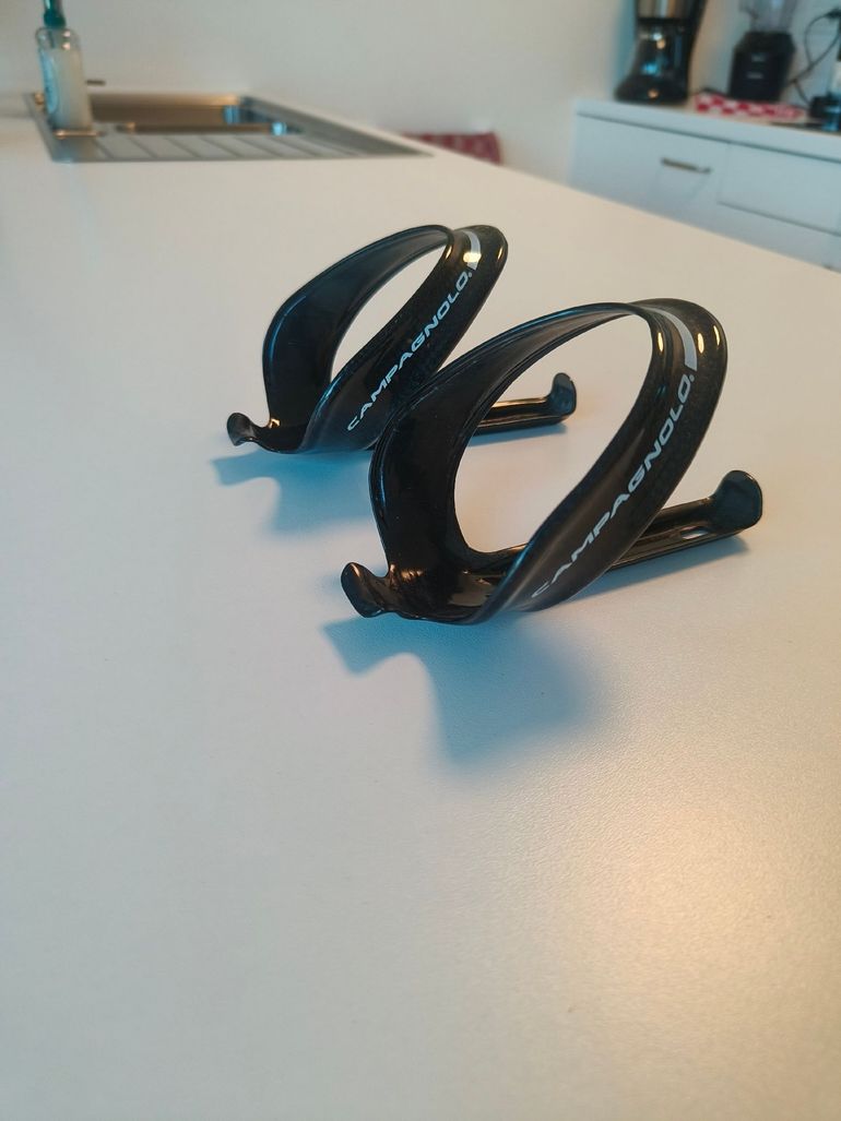 Brugt Campagnolo Super Record Bottle Cages 2x bike — billede 5 af 6