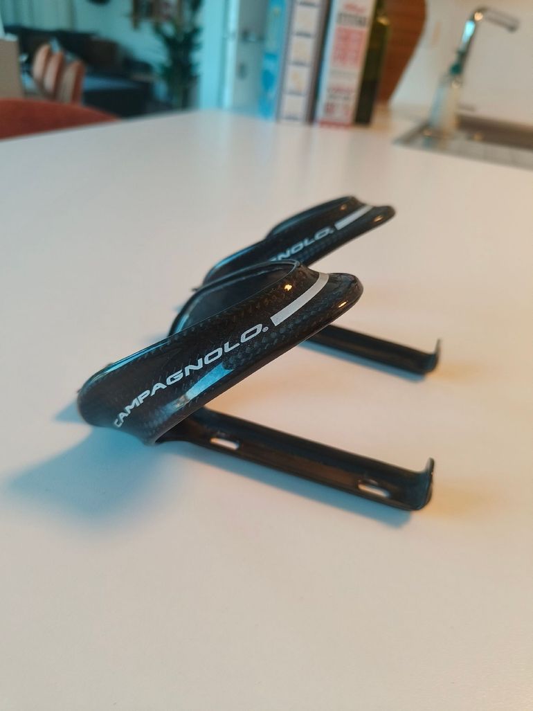Brugt Campagnolo Super Record Bottle Cages 2x bike — billede 4 af 6