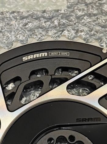 Used Sram Red E1 Road Chainring Kit 48/35 Direct mount bike — image 2 of 4