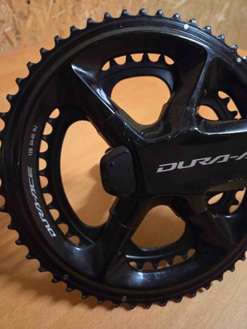 Used Shimano Pédalier capteur de puissance Dura Ace 12v 54-40 bike