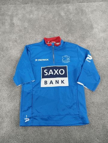 patrick Maillot Foot Thermique homme taille M - 412761 - SV Zulte Waregem - Saxo Bank Cycling Clothing usato