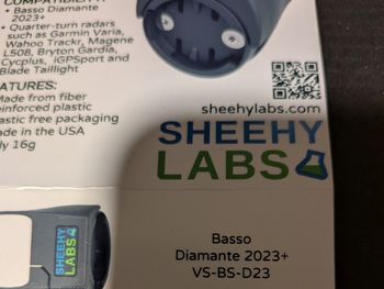 Used Sheehy Labs radar mount 2026 bike — image 2 of 3