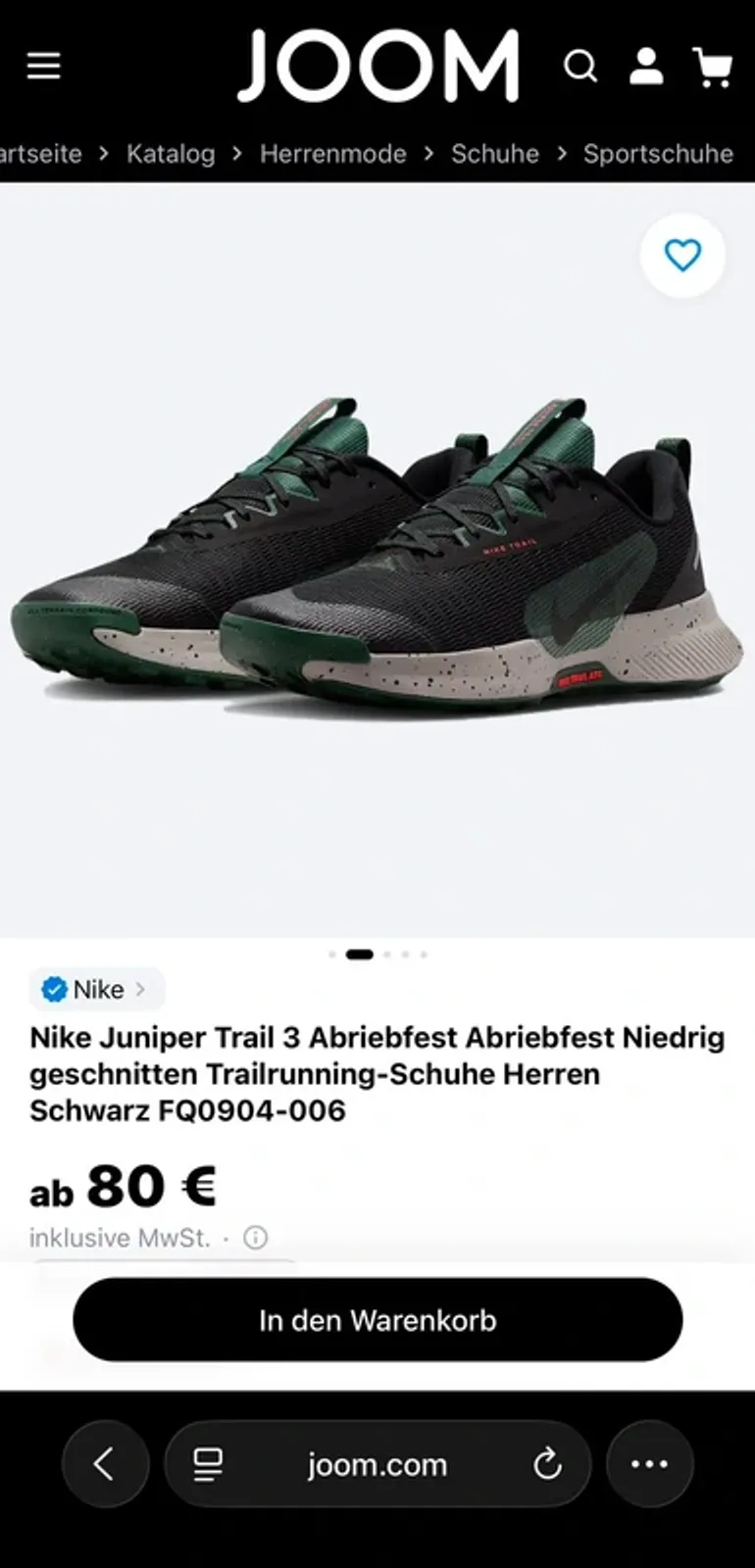 Gebrauchtes Nike Juniper Trail 3 bike — Bild 8 von 8