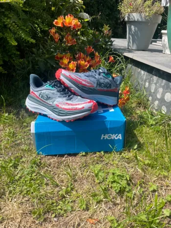 Used Hoka Trailrunning Shoes bike