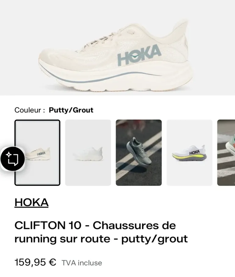 Used Adidas Hoka Running Shoes 43 bike — image 9 of 9