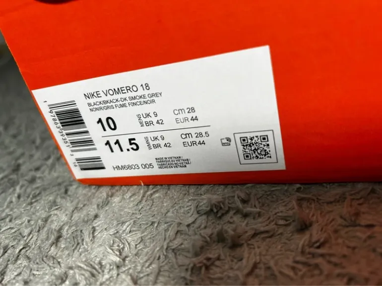 Used Ideal Nike Zoom Vomero 18 bike — image 10 of 10