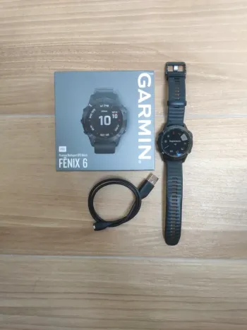 Used Garmin Fenix 6 Pro bike