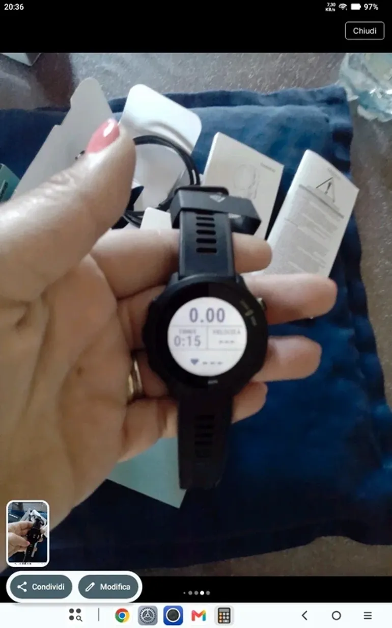 Brugt Garmin Forerunner 55 bike — billede 3 af 7