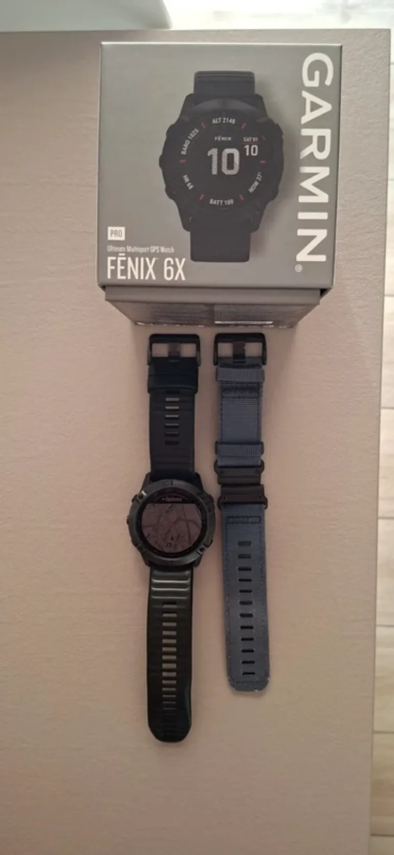 Brugt Garmin Fenix 6X PRO bike — billede 3 af 7