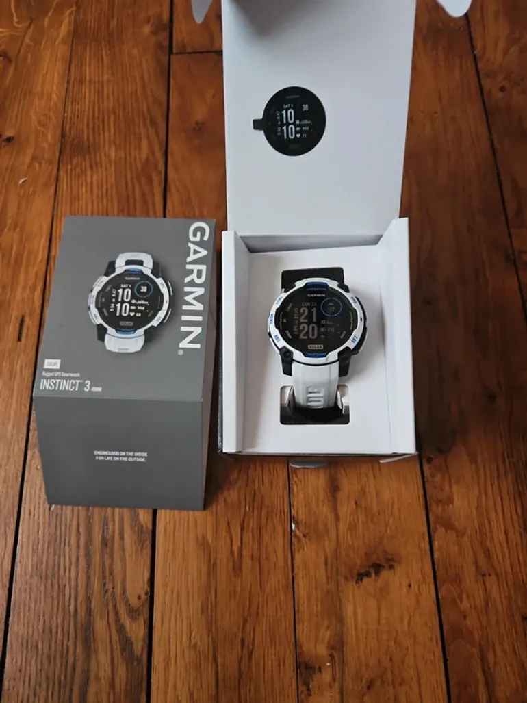 Brugt Garmin Instinct 3 Solar bike — billede 1 af 6