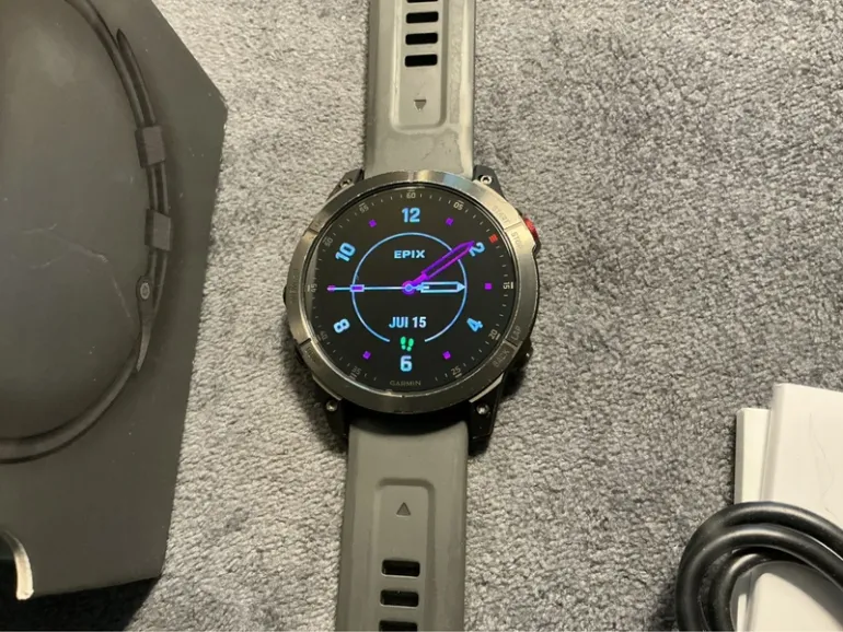 Used Premium Garmin Epix Gen 2 Sapphire bike — image 3 of 5