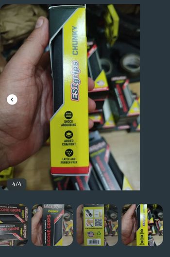 Použité Esi Grips Chunky Puños Silicona Negros 2025 bike — obrázek 4 z 4