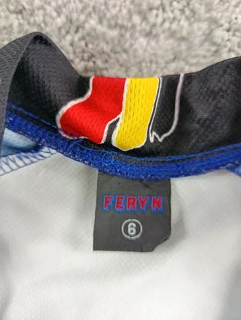 Used feryn maillot velo homme taille xxl -92 7327 cyclisme route respirant bike — image 3 of 5
