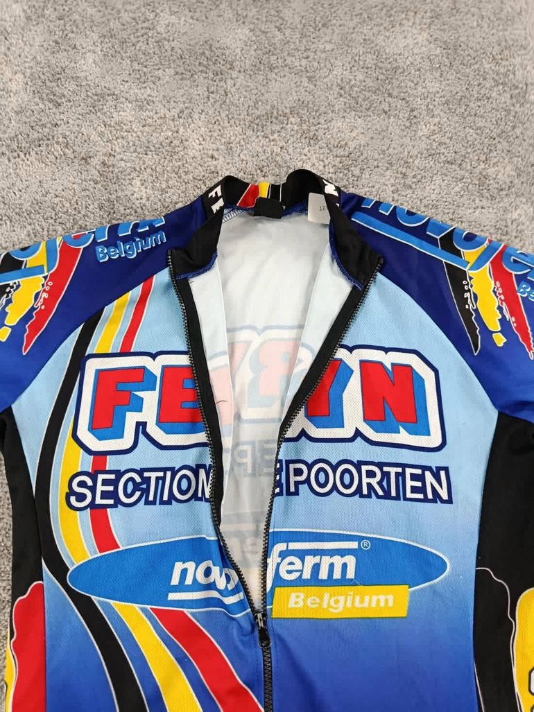 Used feryn maillot velo homme taille xxl -92 7327 cyclisme route respirant bike — image 2 of 5