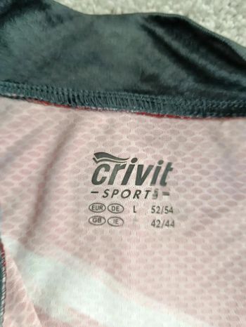 crivit sports maillot velo homme taille l -92 7297 cyclisme route respirant bike d'occasion — image 4 sur 7