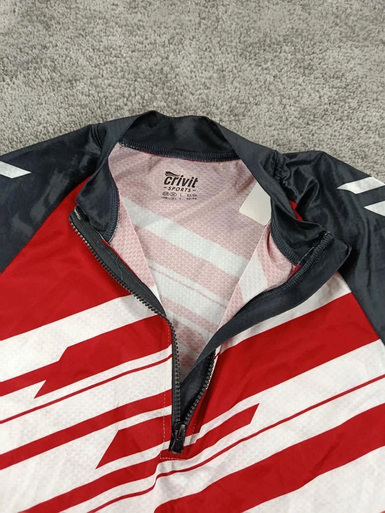 crivit sports maillot velo homme taille l -92 7297 cyclisme route respirant bike d'occasion — image 3 sur 7