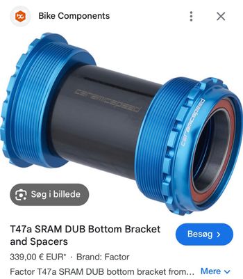 Used Ceramicspeed T47a Bottom Bracket 2025 bike — image 2 of 2