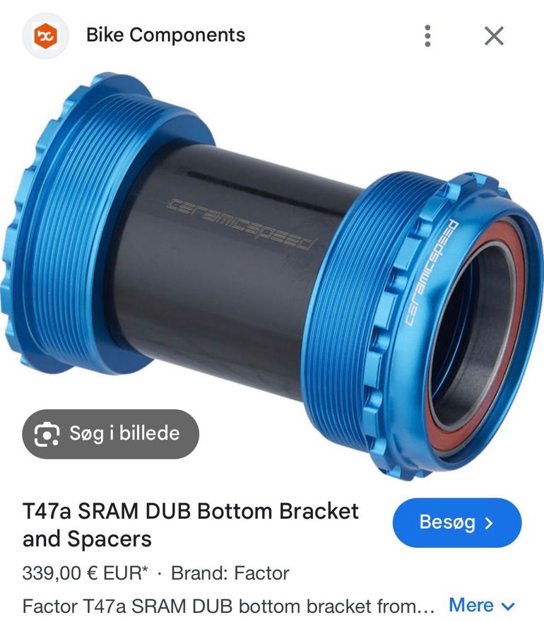 Used Ceramicspeed T47a Bottom Bracket 2025 bike — image 2 of 2