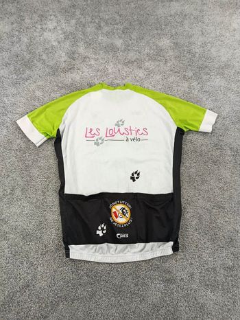 Używany sans cres maillot velo homme taille l -92 7321 cyclisme route respirant Loustics à vélo bike — zdjęcie 5 z 6