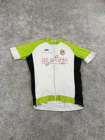 Tweedehands sans cres maillot velo homme taille l -92 7321 cyclisme route respirant Loustics à vélo Cycling Clothing