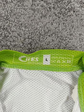 Używany sans cres maillot velo homme taille l -92 7321 cyclisme route respirant Loustics à vélo bike — zdjęcie 4 z 6