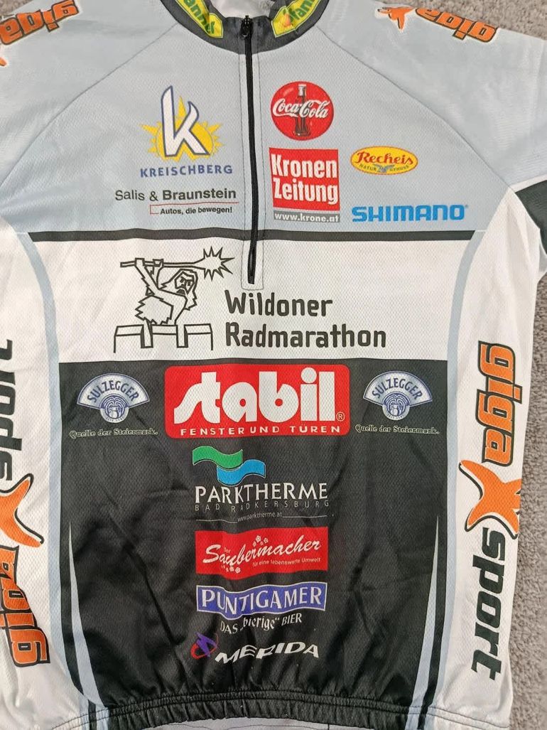 Used sans maillot velo homme taille m - 62 7364 cyclisme route respirant Autriche bike — image 2 of 5