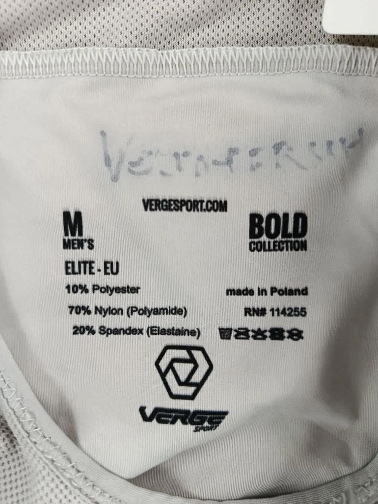 Použité verge cuissard court velo homme taille m -88 7415 cyclisme route respirant bike — obrázek 3 z 8