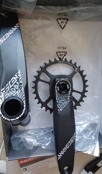 Brugt Truvativ Descendant 6K Eagle DUB 148 175 NC 2-32d 2023 Drivetrain & Pedals