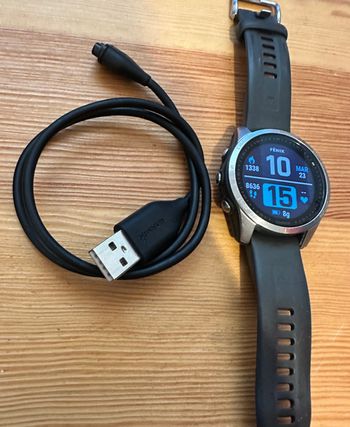 Brugt Garmin Fēnix 7S GPS Multisport Watch 2023 bike — billede 6 af 6