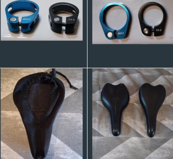 BTWIN Funda para sillín-sillines-abrazaderas tija. bike d'occasion