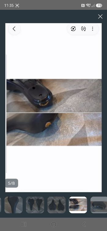 Używany BTWIN Funda para sillín-sillines-abrazaderas tija. bike — zdjęcie 6 z 9