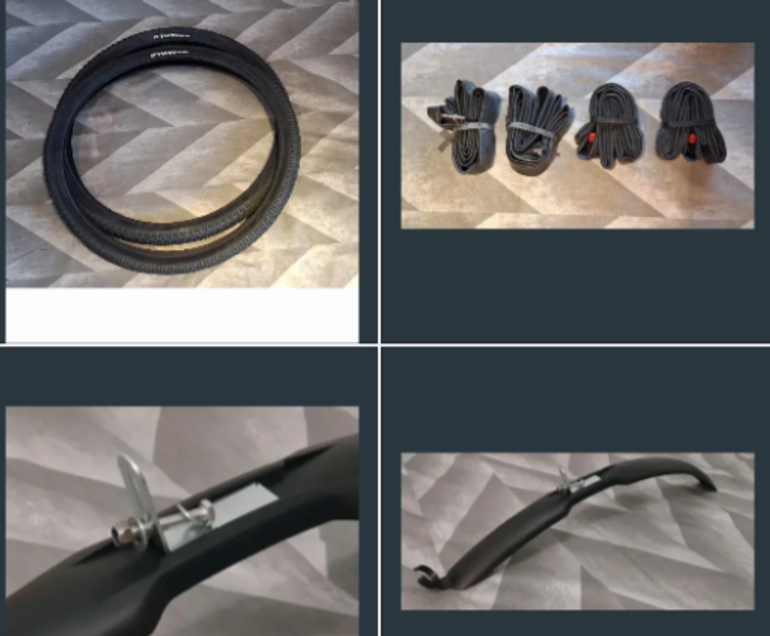 BTWIN Cubiertas 26Camaras 26 y 27.5Guardabarros 26-29 bike d'occasion — image 1 sur 9