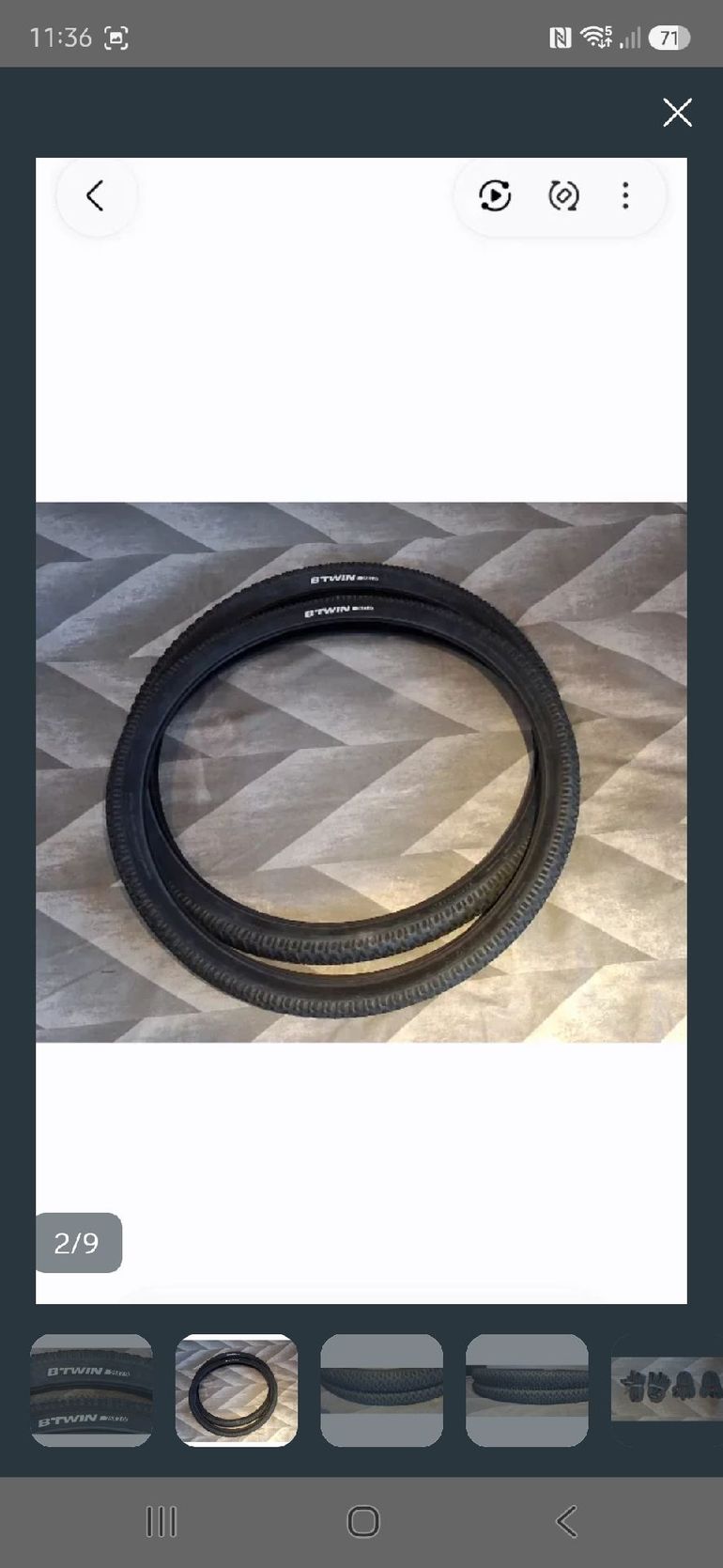 BTWIN Cubiertas 26Camaras 26 y 27.5Guardabarros 26-29 bike d'occasion — image 3 sur 9