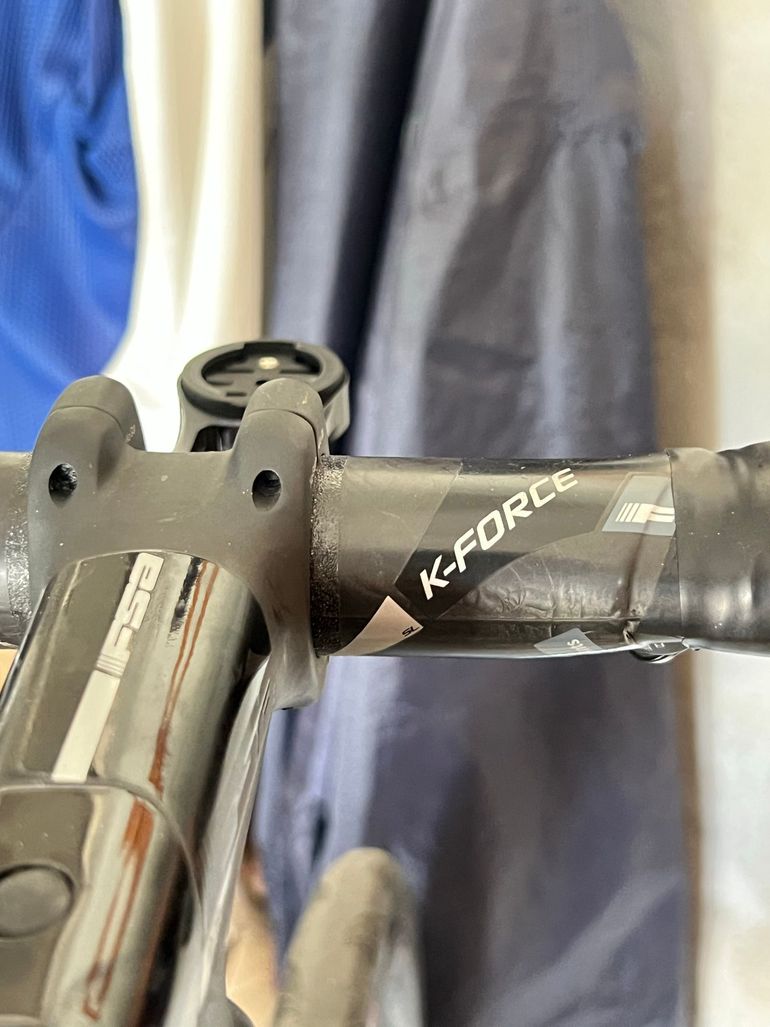 Used Fsa PIEGA K-FORCE COMPACT ACR UDF CARBON Ø31, 8 400mm bike — image 4 of 11