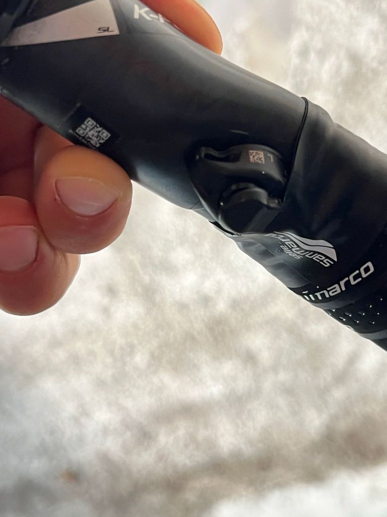Used Fsa PIEGA K-FORCE COMPACT ACR UDF CARBON Ø31, 8 400mm bike — image 2 of 11