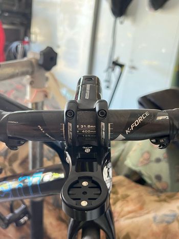 Used Fsa PIEGA K-FORCE COMPACT ACR UDF CARBON Ø31, 8 400mm bike