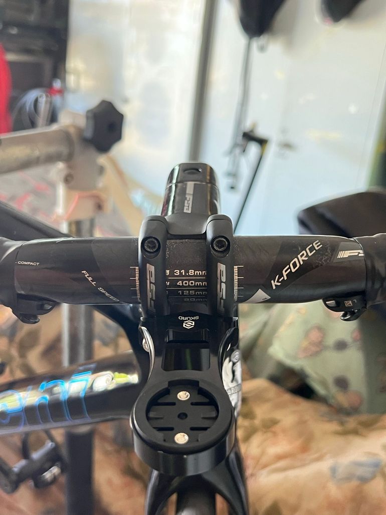 Brugt Fsa NS ACR -6° Attacco Manubrio Corsa bike — billede 6 af 11